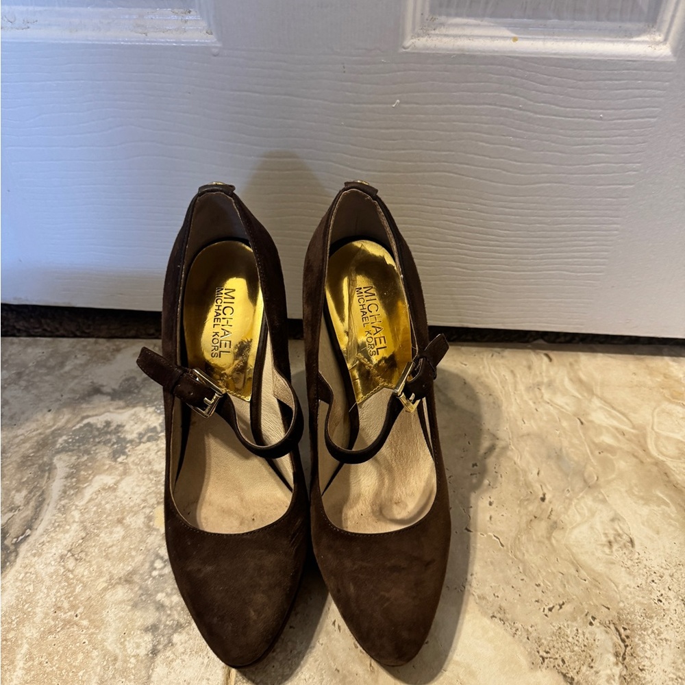 Michael Kors Dark Brown Heels